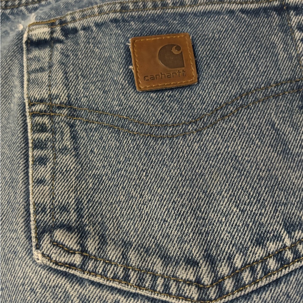 Carhartt Men's Light Blue Relaxed Jeans - Picture 10 of 14